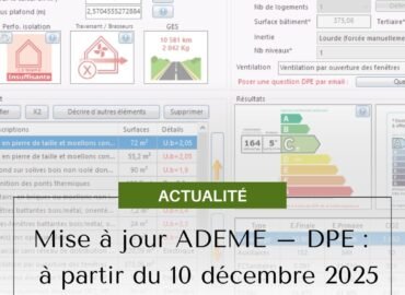 Mise à jour ADEME – DPE : à partir du 10 décembre 2025